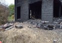 Schwerer Brand in Einfamilien Haus Roesrath Rambruecken P071